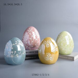 Easter Eggs Decorative Eggs Colorful Porcelain Egg