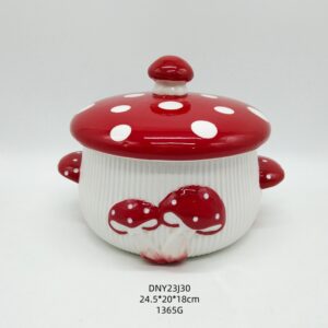 Ceramic Mushroom Tableware Set
